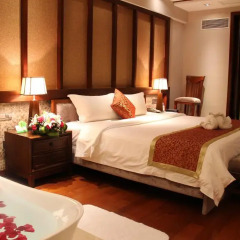 Grand Metropark Bay Hotel Sanya 4* Стандартный номер с различными типами кроватей фото 4