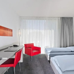 Отель INNSIDE by Meliá Frankfurt Niederrad 3* Стандартный номер с различными типами кроватей фото 3