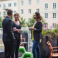 Sky Hotel Apartments, Stockholm балкон
