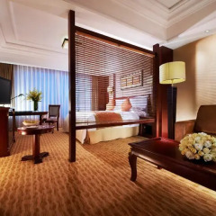 Отель Crowne Plaza City Center Ningbo 4* Улучшенный люкс с различными типами кроватей фото 3