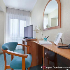 Marins Park Hotel Novosibirsk 4* Стандартный номер с двуспальной кроватью фото 2