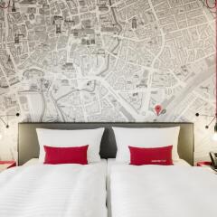Отель IntercityHotel Braunschweig 4* Стандартный номер с различными типами кроватей фото 6