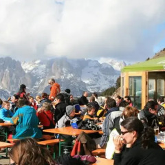 Отель Rifugio Baita Cuz Долина Валь-ди-Фасса фото 3