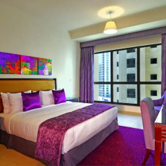 Апарт-Отель Roda Amwaj Suites Jumeirah Beach Residence 4* Апартаменты с двуспальной кроватью фото 19