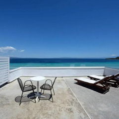 Отель Antigoni Beach Resort пляж
