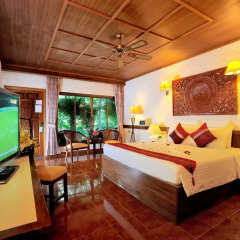 Отель Tropica Bungalow Resort 3* Улучшенное бунгало с различными типами кроватей фото 29