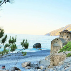 Отель Anemos Luxury Villas пляж фото 2