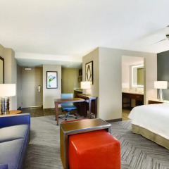 Отель Homewood Suites by Hilton Washington DC Capitol-Navy Yard 3* Люкс с различными типами кроватей фото 4