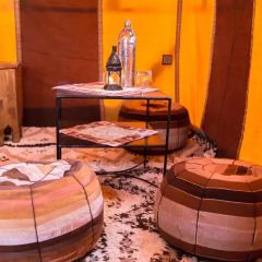 Отель Caravanserai Luxury Desert Camp Марокко, Мерзуга - отзывы, цены и фото номеров - забронировать отель Caravanserai Luxury Desert Camp онлайн интерьер отеля