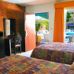 Отель Azteca Inn 3* Стандартный номер с различными типами кроватей фото 6