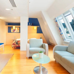Отель Cumulus Hakaniemi 3* Улучшенный номер с различными типами кроватей фото 7