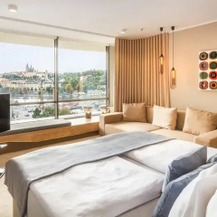 President Hotel Prague 5* Президентский люкс с различными типами кроватей