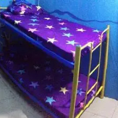 Отель Bubble Backpackers Semporna Кровать в общем номере с двухъярусной кроватью фото 6