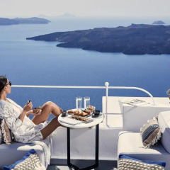 Отель Cosmopolitan Suites Греция, Остров Санторини - отзывы, цены и фото номеров - забронировать отель Cosmopolitan Suites онлайн приотельная территория