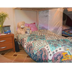 "Time" Hostel Кровать в женском общем номере двухъярусные кровати