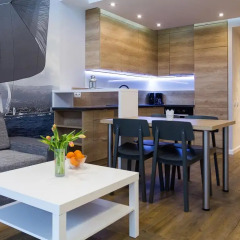 Отель Apartinfo Waterlane Apartments Польша, Гданьск - отзывы, цены и фото номеров - забронировать отель Apartinfo Waterlane Apartments онлайн в номере фото 2