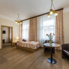 Отель Aparthotel Lublanka 3* Стандартный номер с различными типами кроватей фото 5