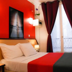 Отель Hôtel Audran 2* Стандартный номер с различными типами кроватей фото 6