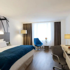 Отель NH Collection Berlin Mitte Am Checkpoint Charlie 4* Стандартный номер с разными типами кроватей фото 38