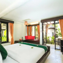 Отель Punnpreeda Beach Resort 3* Номер Делюкс с различными типами кроватей фото 4