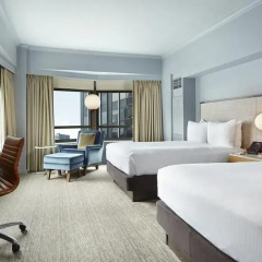 Отель New York Hilton Midtown 4* Номер Skyline с 2 отдельными кроватями фото 2