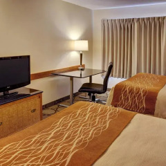Отель Comfort Inn Brossard 2* Стандартный номер с различными типами кроватей фото 6