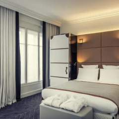 Отель Mercure Paris Saint Lazare Monceau 4* Стандартный номер с различными типами кроватей фото 10