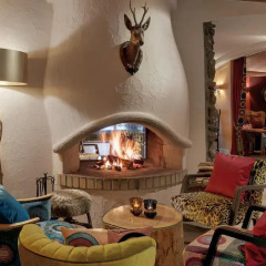 Отель Morosani Posthotel Швейцария, Давос - отзывы, цены и фото номеров - забронировать отель Morosani Posthotel онлайн интерьер отеля фото 2