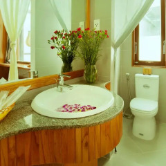 Отель Riverside Plum Garden Homestay 2* Номер Делюкс с различными типами кроватей фото 5