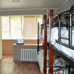 Hostel on Portovaya ulitsa Кровать в общем номере с двухъярусной кроватью фото 2