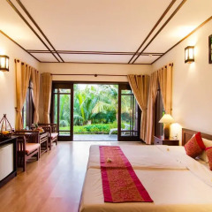 Отель Riverside Bamboo Resort Hoi An комната для гостей фото 3