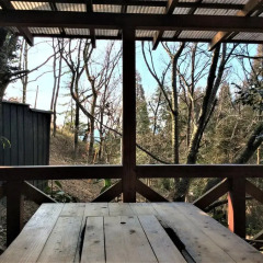 Отель Kurasako Onsen Sakura Япония, Минамиогуни - отзывы, цены и фото номеров - забронировать отель Kurasako Onsen Sakura онлайн балкон