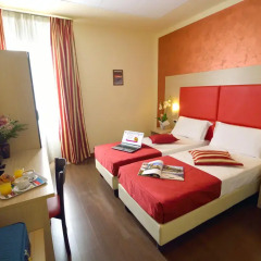 Отель B&B Marbò Florence 3* Стандартный номер с различными типами кроватей фото 8
