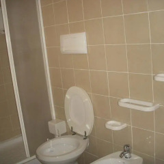 Отель Appartamento La Caletta Синискола ванная