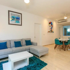 Отель Papaya 15 Apartments Мексика, Плая-дель-Кармен - отзывы, цены и фото номеров - забронировать отель Papaya 15 Apartments онлайн комната для гостей фото 4