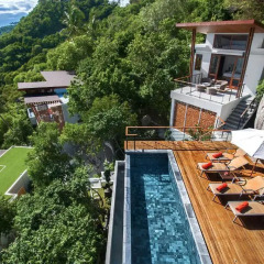 Отель Villas Del Sol Koh Tao Таиланд, Шарк-Бей - отзывы, цены и фото номеров - забронировать отель Villas Del Sol Koh Tao онлайн бассейн фото 3