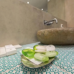 Отель Santorini Secret Suites & Spa 5* Люкс Absolute с различными типами кроватей фото 9