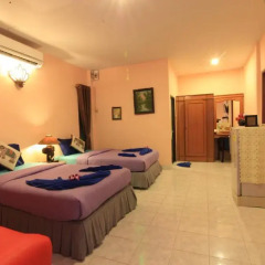 Отель Saladan Beach Resort 3* Бунгало с различными типами кроватей фото 18