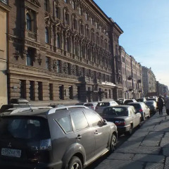 Antre na Fontanke Hostel парковка