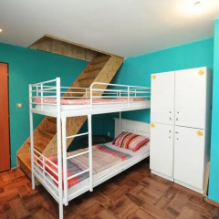 Backpacker Hostel Кровать в общем номере с двухъярусной кроватью фото 14