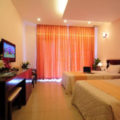 Phuoc Loc Tho 1 Hotel 2* Стандартный семейный номер с двуспальной кроватью фото 10