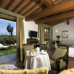 Отель Villa Olmi Firenze 4* Стандартный номер с различными типами кроватей фото 8