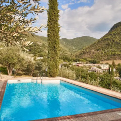Отель Agriturismo L'Ulivo Сполето бассейн фото 3