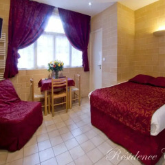 Отель Residence Courcelle 2* Студия с различными типами кроватей фото 7