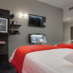 Отель Hôtel Kyriad Rennes 3* Стандартный номер с различными типами кроватей фото 4