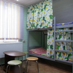 Hostel Favorit Кровать в общем номере с двухъярусной кроватью фото 16