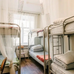 Хостел Актив Кровать в общем номере с двухъярусной кроватью фото 4