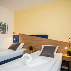 Median Hotel Hannover Messe 3* Стандартный номер с двуспальной кроватью фото 2