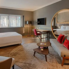 Отель Nh Collection Milano Porta Nuova 4* Улучшенный номер с разными типами кроватей фото 2