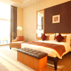Al Raha Beach Hotel Villas 4* Улучшенный номер с различными типами кроватей фото 5